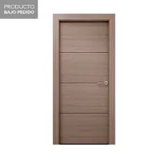 Puerta de Interior prior roble maroco izquierda 203 x 82,5 cm