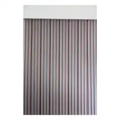 Cortina para puerta marrón 90x210 cm hawai