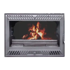 Lareira de ferro fundido de 70 cm 8kw