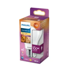 Bombilla led E27 10,5 W luz cálida Philips