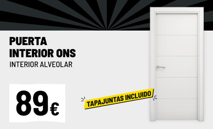 Puerta Ons blanca 72,5cm derecha con tapajuntas