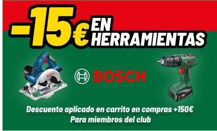 -15€  en herramientas