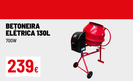 Betoneira elétrica 130 L