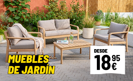 Muebles de jardín