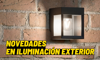 Novedades iluminación exterior
