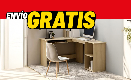 Envío gratis en escritorios y sillas ¡Exclusivo online!